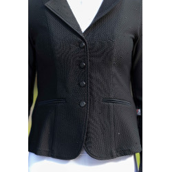 Turnierjacke HKM Crystal Schwarz Turnierjacke HKM Crystal Schwarz