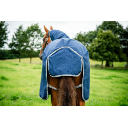 Horseware Amigo Ripstop 900D Turnout 100g Decke Marine / Titan Grau Marineblau Horseware Amigo Ripstop 900D Turnout 100g Decke Marine / Titan Grau Marineblau