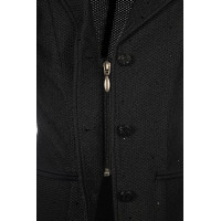 Turnierjacke HKM Crystal Kids Schwarz Turnierjacke HKM Crystal Kids Schwarz