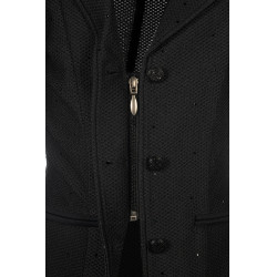 Turnierjacke HKM Crystal Kids Schwarz