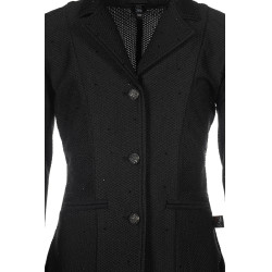 Turnierjacke HKM Crystal Kids Schwarz