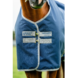 Horseware Amigo Ripstop 900D Turnout 200g Decke Marine / Titan Grau Marineblau