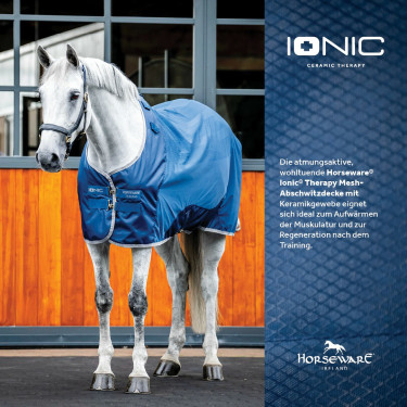 Horseware Ionic Therapy Mesh Cooler Decke Horseware Ionic Therapy Mesh Cooler Decke