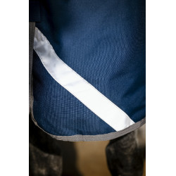 Horseware Ionic Therapy Turnout 100g Decke Bleu imperial / argent /Marine Blau