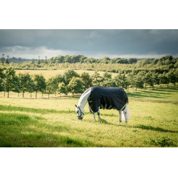 Horseware Rambo 1680D Turnout 0g Decke Schwarz / Sturm / Silbergrau