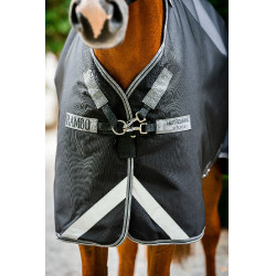 Horseware Rambo 1680D Turnout 450g VL Decke Schwarz / Sturm / Silbergrau Horseware Rambo 1680D Turnout 450g VL Decke Schwarz / Sturm / Silbergrau