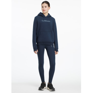 LeMieux Klassischer Kapuzenpullover Young Rider Marine Marineblau