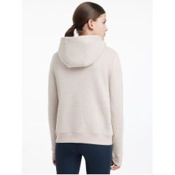 LeMieux Klassischer Kapuzenpullover Young Rider Stein Grau