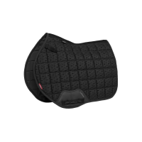LeMieux Eurojump Self-Cool 3D Satteldecke Square Schwarz LeMieux Eurojump Self-Cool 3D Satteldecke Square Schwarz