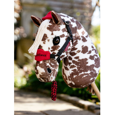 Halfter und Führstrick Vogue Hobby Horse LeMieux Chilli Rot