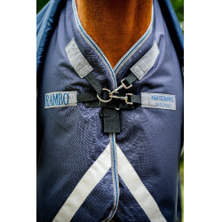 Horseware Rambo Duo Ripstop Plus Turnout Bundle Decke (100g + 100g + 200g) Marine / Gewitter / Silbergrau Marineblau