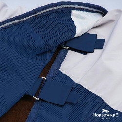 Horseware Rambo Summer Series V-Front Decke Marine / Grau Blau