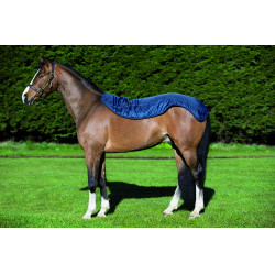 Horseware Rambo Summer Series V-Front Decke Marine / Grau Blau