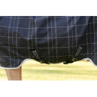 Horseware Rhino Wug Poney Turnout 250g VL Decke Schwarz / weiß-graue Karos Horseware Rhino Wug Poney Turnout 250g VL Decke Schwarz / weiß-graue Karos