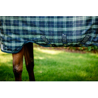 Horseware Rhino Wug Turnout 0g Decke Hunter check /Marine / vert Motive