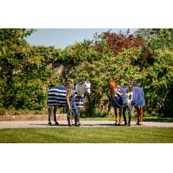 Horseware Newmarket Fleece Cooler Fleecedecke Marine Witney Marineblau Horseware Newmarket Fleece Cooler Fleecedecke Marine Witney Marineblau