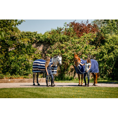 Horseware Newmarket Fleece Cooler Fleecedecke Marine Witney Marineblau Horseware Newmarket Fleece Cooler Fleecedecke Marine Witney Marineblau