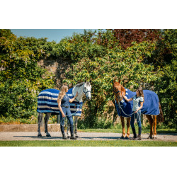 Horseware Newmarket Fleece Cooler Fleecedecke Marine Witney Marineblau Horseware Newmarket Fleece Cooler Fleecedecke Marine Witney Marineblau