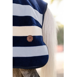 Horseware Newmarket Poney Fleece Cooler Fleecedecke Marine Witney Marineblau