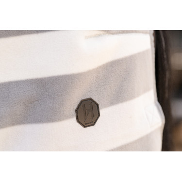Horseware Newmarket Poney Fleece Cooler Fleecedecke Holzkohle Witney Grau