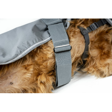 Hundedecke Horseware Newmarket Holzkohle Witney Grau