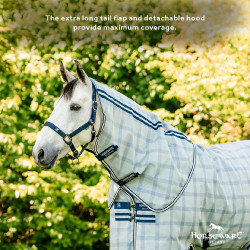 Fliegenschutz-Halsschutz Horseware Newmarket Marine Witney Marineblau Fliegenschutz-Halsschutz Horseware Newmarket Marine Witney Marineblau