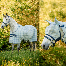Fliegenschutz-Halsschutz Horseware Newmarket Marine Witney Marineblau Fliegenschutz-Halsschutz Horseware Newmarket Marine Witney Marineblau