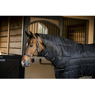 Horseware Amigo Ripstop Insulator 200g Stallhalsteil Schwarz / schwarz / silber