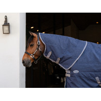 Horseware Rhino 100g Stallhalsteil Schwarz / Titan Grau / Klassisches Blau Horseware Rhino 100g Stallhalsteil Schwarz / Titan Grau / Klassisches Blau