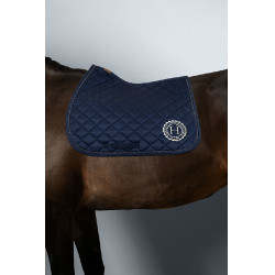 Sunny Sattelpad und Funny Mütze Harcour Pack Marine / Hellgold Marineblau Sunny Sattelpad und Funny Mütze Harcour Pack Marine / Hellgold Marineblau
