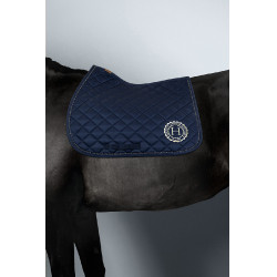 Sunny Sattelpad und Funny Mütze Harcour Pack Marine / Hellgold Marineblau Sunny Sattelpad und Funny Mütze Harcour Pack Marine / Hellgold Marineblau
