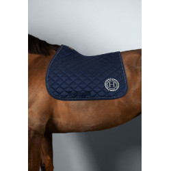 Sunny Sattelpad und Funny Mütze Harcour Pack Marine / Hellgold Marineblau Sunny Sattelpad und Funny Mütze Harcour Pack Marine / Hellgold Marineblau