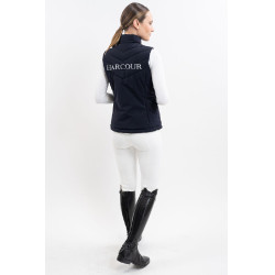 Ärmellose Weste Harcour Pola Damen Marine / Weiß Blau