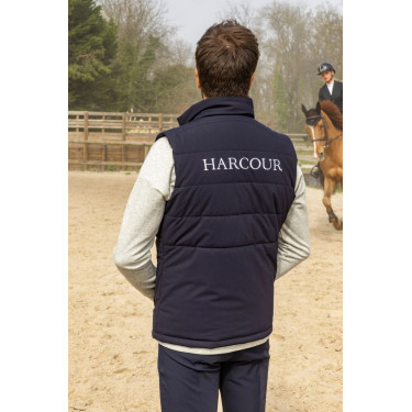 Ärmellose Weste Harcour Pona Herren Marine / Weiß Blau
