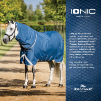 Horseware Ionic Therapy Turnout 0g Halsteil Bleu imperial / argent /Marine Blau Horseware Ionic Therapy Turnout 0g Halsteil Bleu imperial / argent /Marine Blau