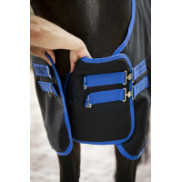 Brusterweiterung Amigo Horseware Marine / Titan Grau Marineblau