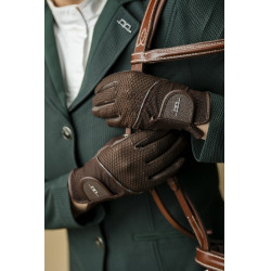 Mesh-Handschuhe Horseware Motion Lite Braun