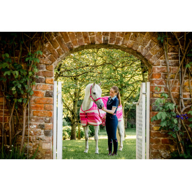 Halfter und Führstrick Horseware Newmarket Rose Witney Rosa