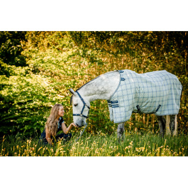 Halfter und Führstrick Horseware Newmarket Marine Witney Marineblau