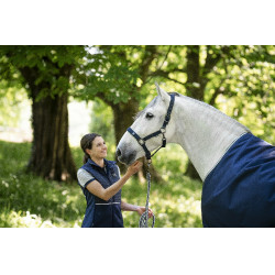 Halfter und Führstrick Horseware Newmarket Marine Witney Marineblau