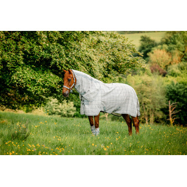 Halfter und Führstrick Horseware Newmarket Holzkohle Witney Grau