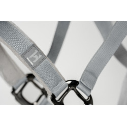 Halfter und Führstrick Horseware Newmarket Holzkohle Witney Grau