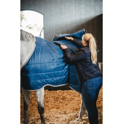 Liner Horseware Ionic Therapy 50g Bleu imperial / argent /Marine Blau