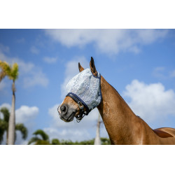Fliegenmaske Horseware Newmarket ohne Ohren Marine Witney Marineblau Fliegenmaske Horseware Newmarket ohne Ohren Marine Witney Marineblau