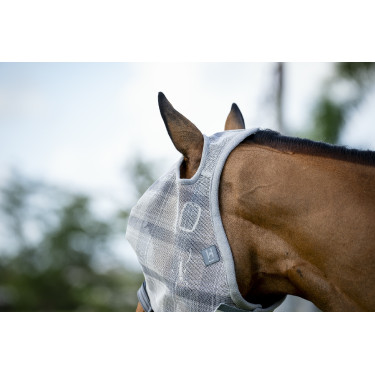 Fliegenmaske Horseware Newmarket ohne Ohren Holzkohle Witney Grau Fliegenmaske Horseware Newmarket ohne Ohren Holzkohle Witney Grau