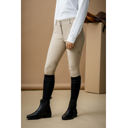 Horseware AA Aria Reithose mit Kniebesatz und mittelhohem Bund Beige