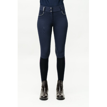 Horseware Newmarket Reithose mit mittelhohem Bund und Kniebesatz Horseware Newmarket Reithose mit mittelhohem Bund und Kniebesatz