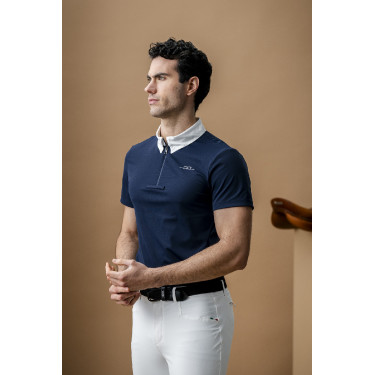 Turnierpolo Horseware AA Gabrio Marine Marineblau