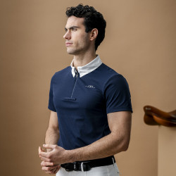 Turnierpolo Horseware AA Gabrio Marine Marineblau