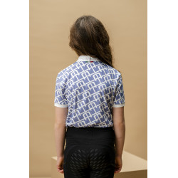 Polo Horseware AA Kinder Zanara Sizilianisch Blau